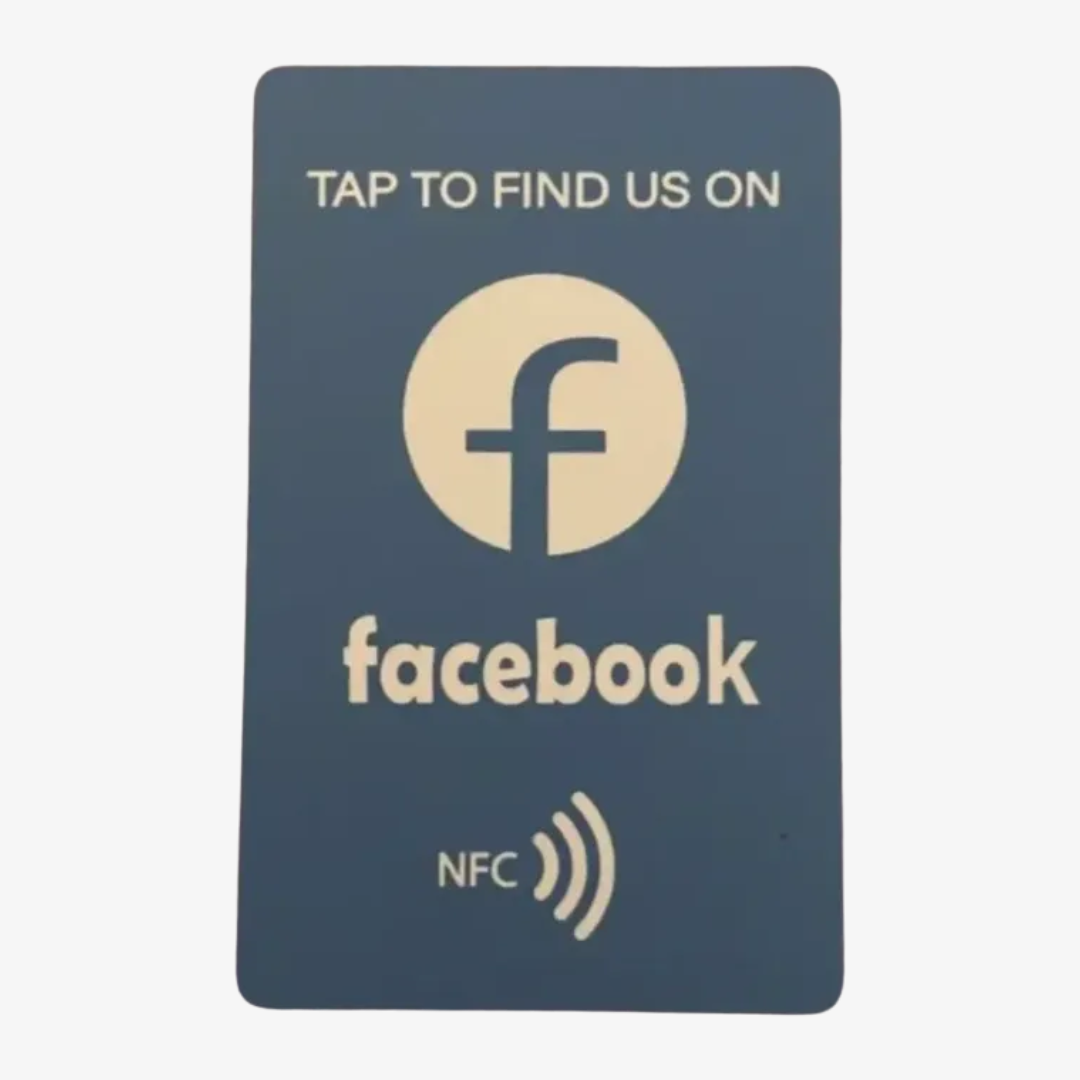 Facebook NFC Cards