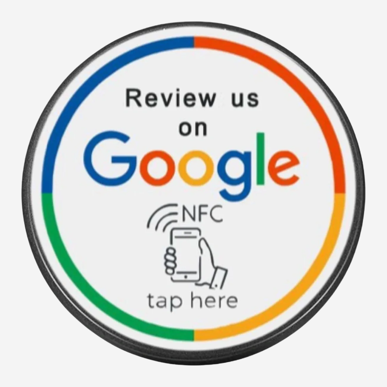 Google Reviews NFC Anti-Metal Stickers