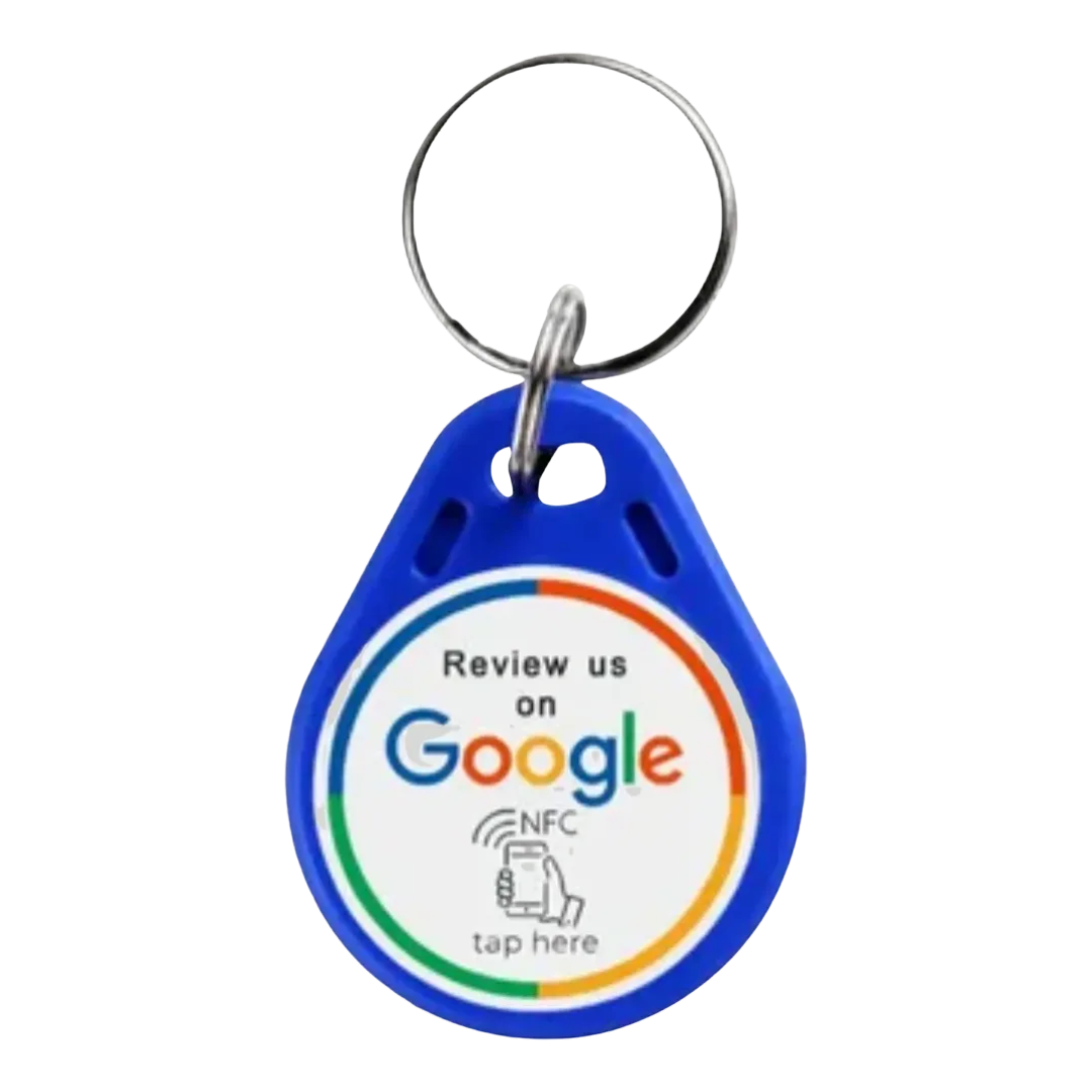 Google Reviews NFC Keychains