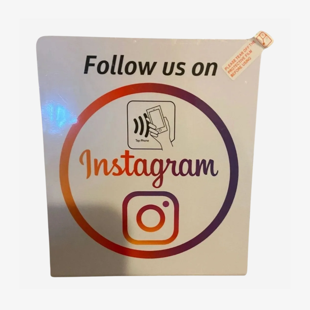 Instagram NFC Table Stands