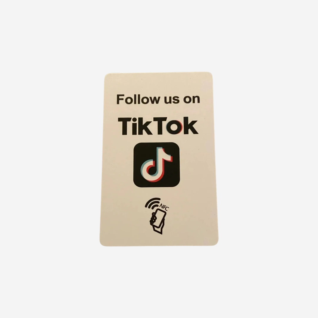 TikTok NFC Cards
