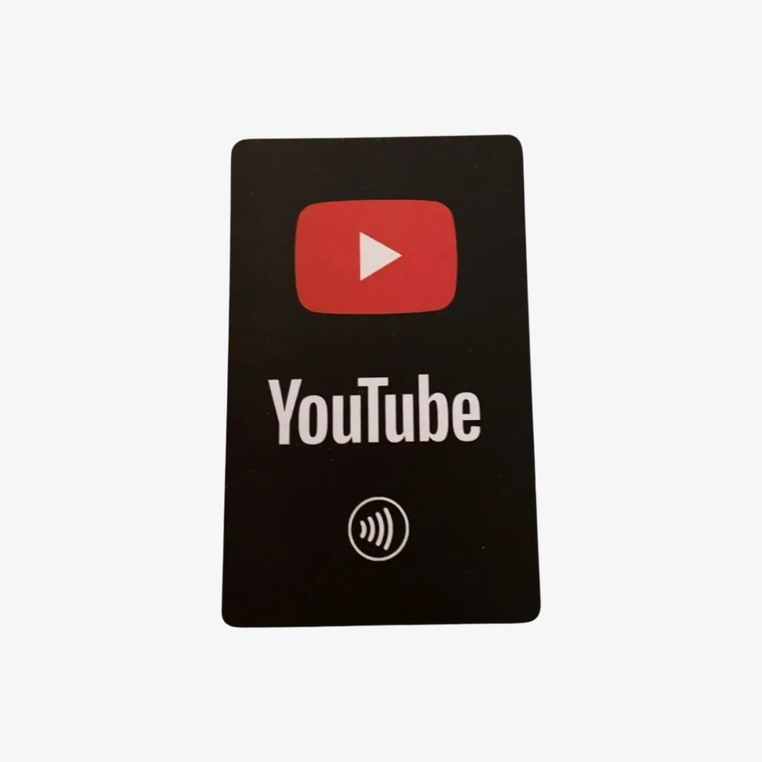YouTube NFC Cards
